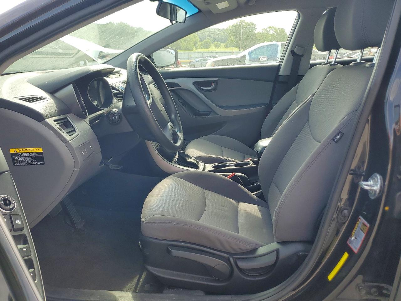 2015 Hyundai Elantra Se Black vin: 5NPDH4AE3FH651372