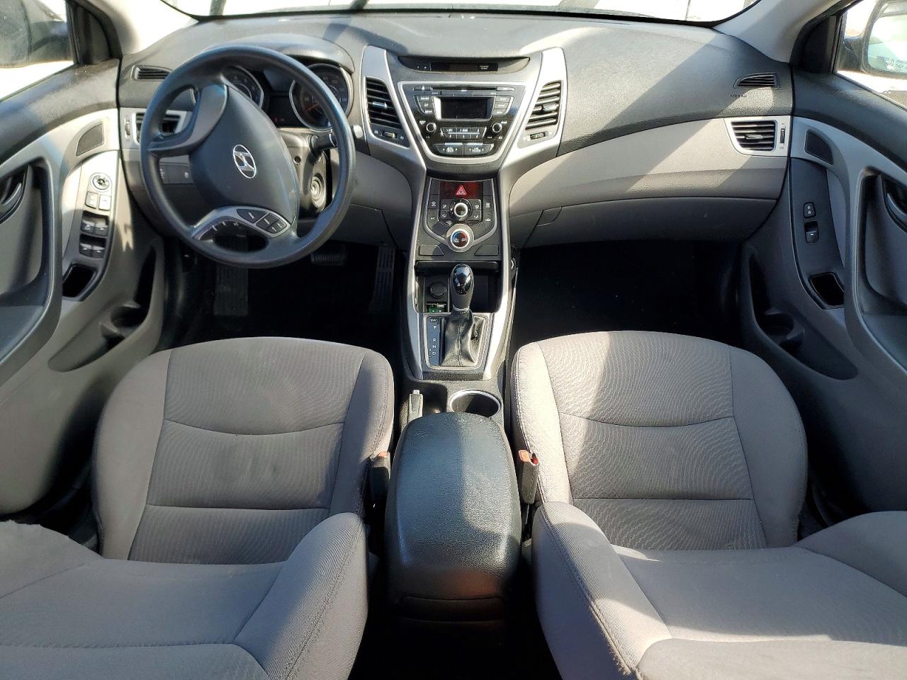 2015 Hyundai Elantra Se Black vin: 5NPDH4AE3FH651372