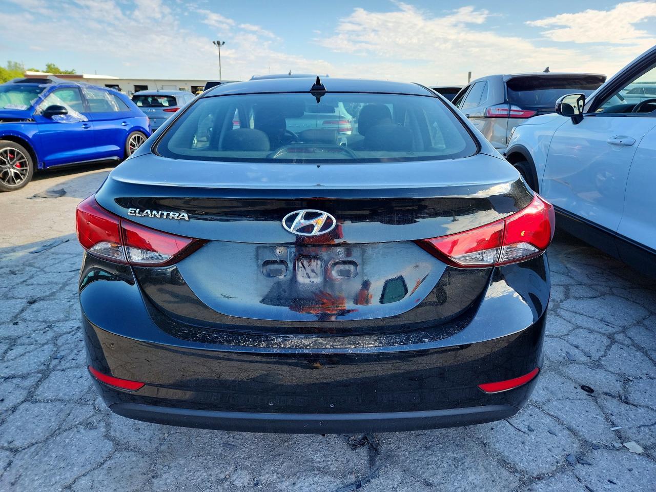 2016 Hyundai Elantra Value Edition Черный vin: 5NPDH4AE3GH770539