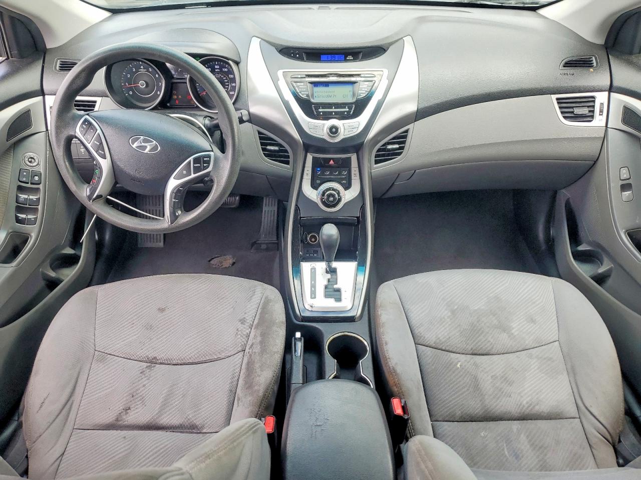 2011 Hyundai Elantra Gls Black vin: 5NPDH4AE4BH000505