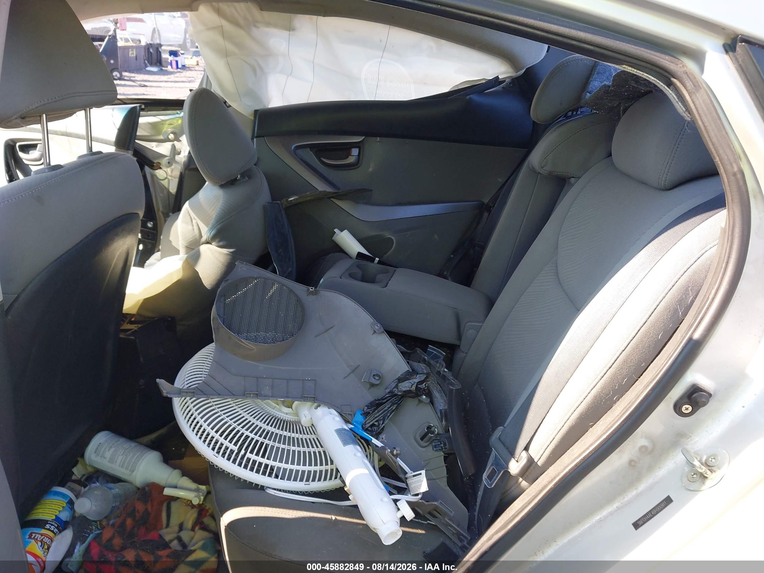 2011 Hyundai Elantra Gls Silver vin: 5NPDH4AE4BH000911