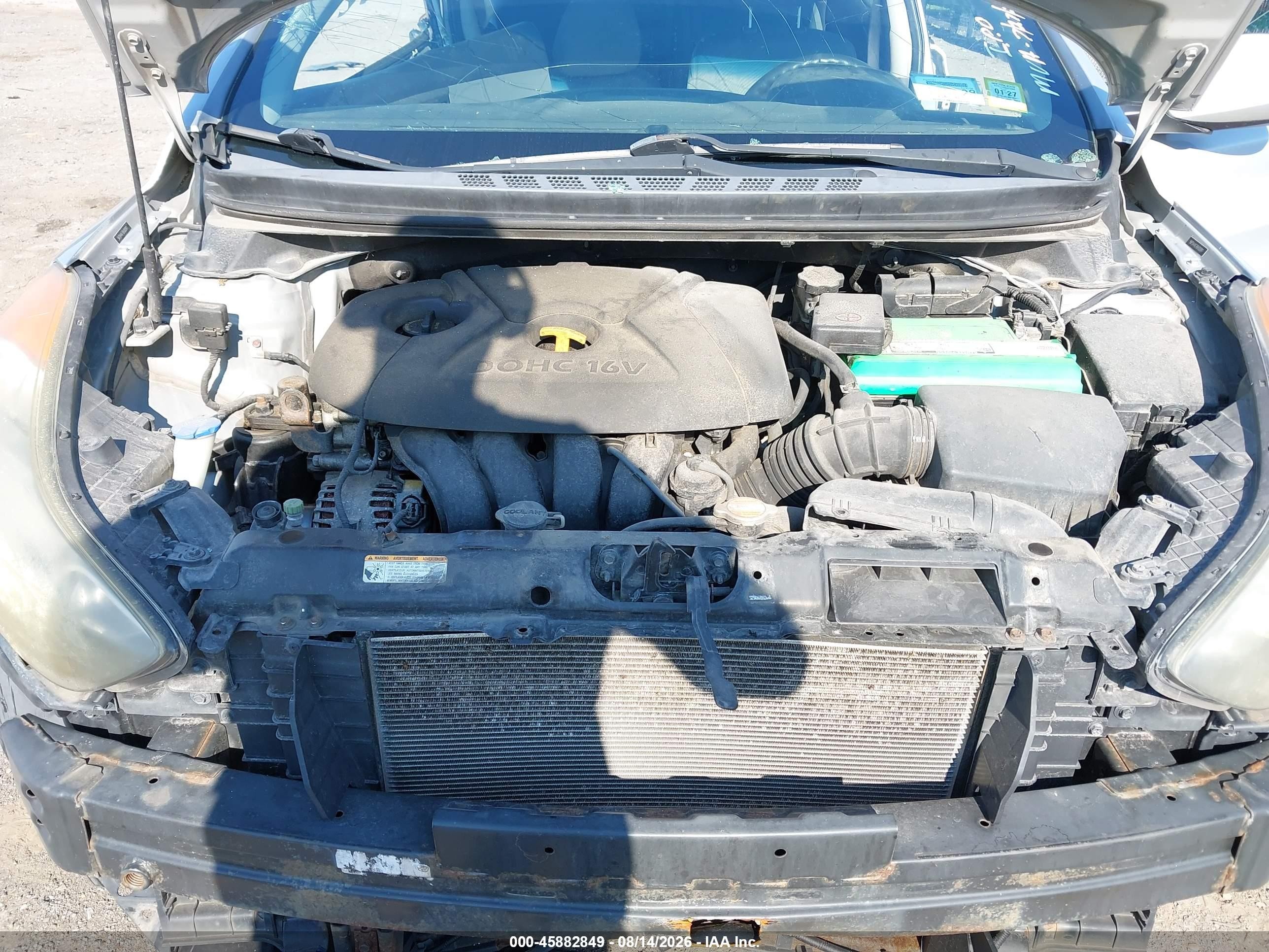 2011 Hyundai Elantra Gls Silver vin: 5NPDH4AE4BH000911