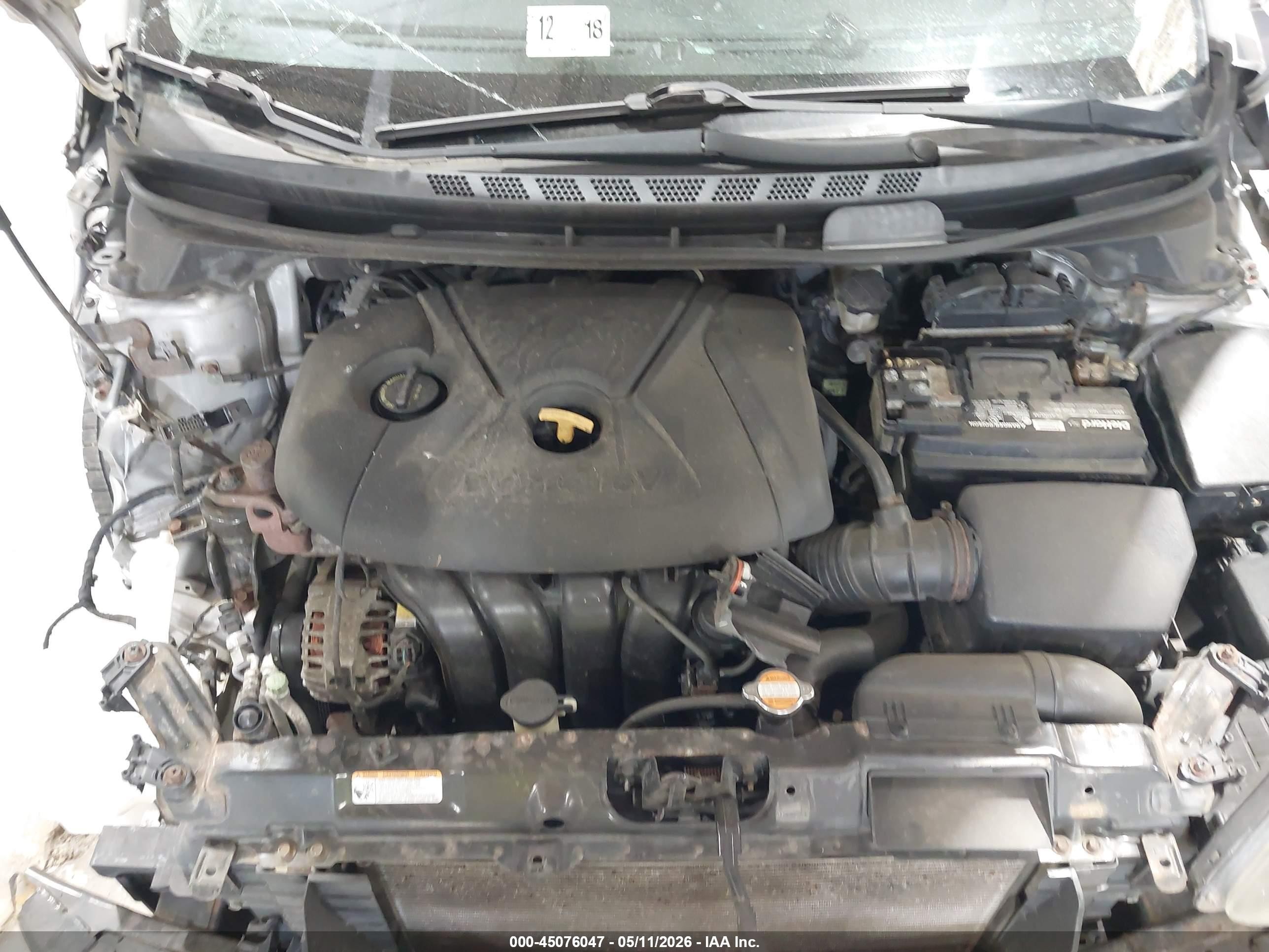 2011 Hyundai Elantra Gls Silver vin: 5NPDH4AE4BH012864