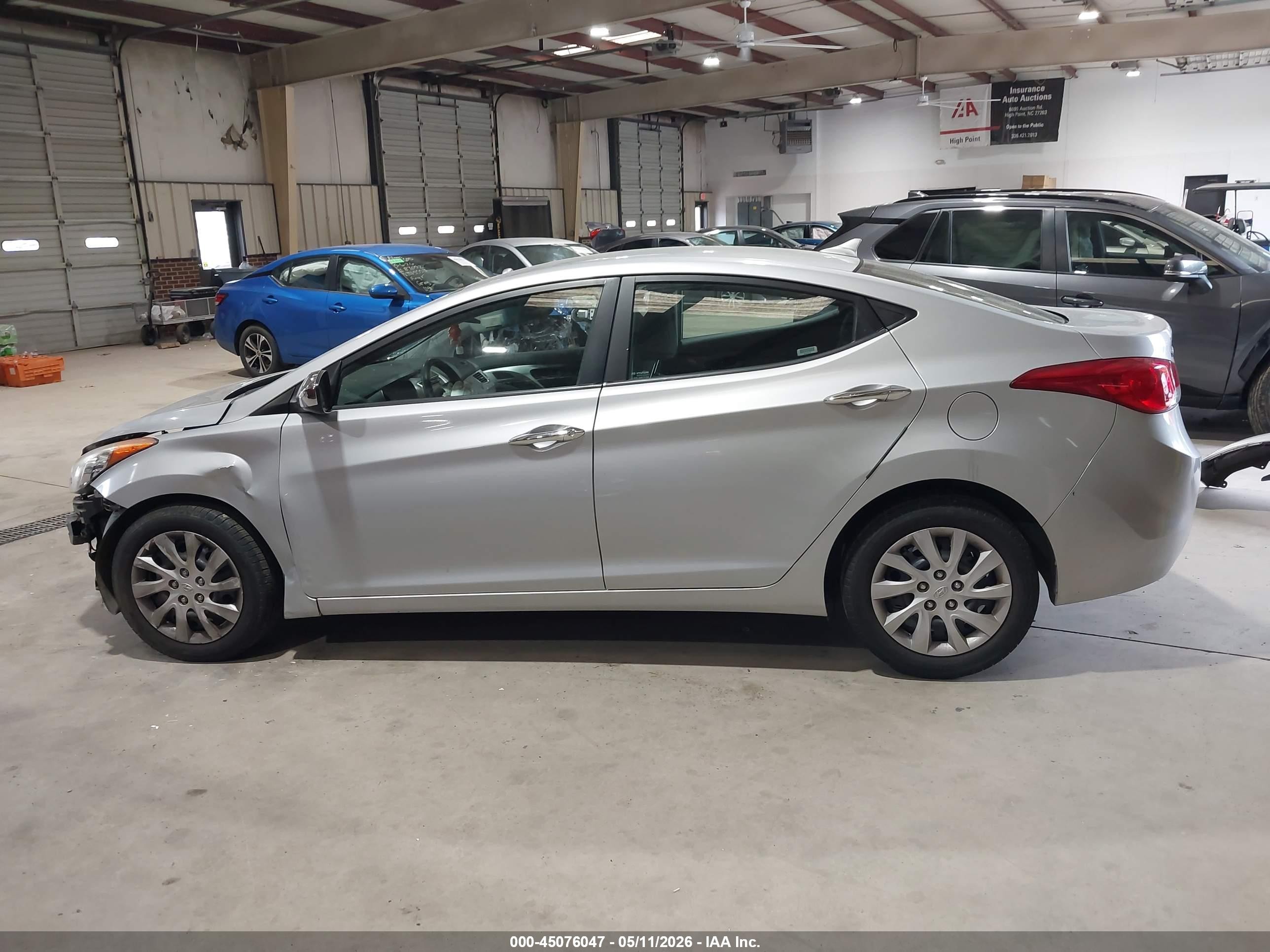 2011 Hyundai Elantra Gls Silver vin: 5NPDH4AE4BH012864