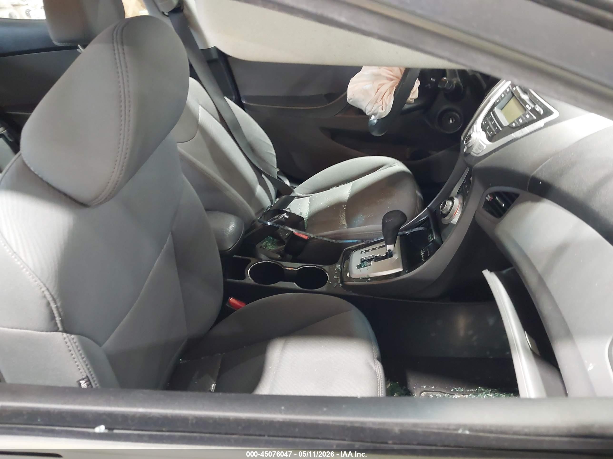 2011 Hyundai Elantra Gls Silver vin: 5NPDH4AE4BH012864