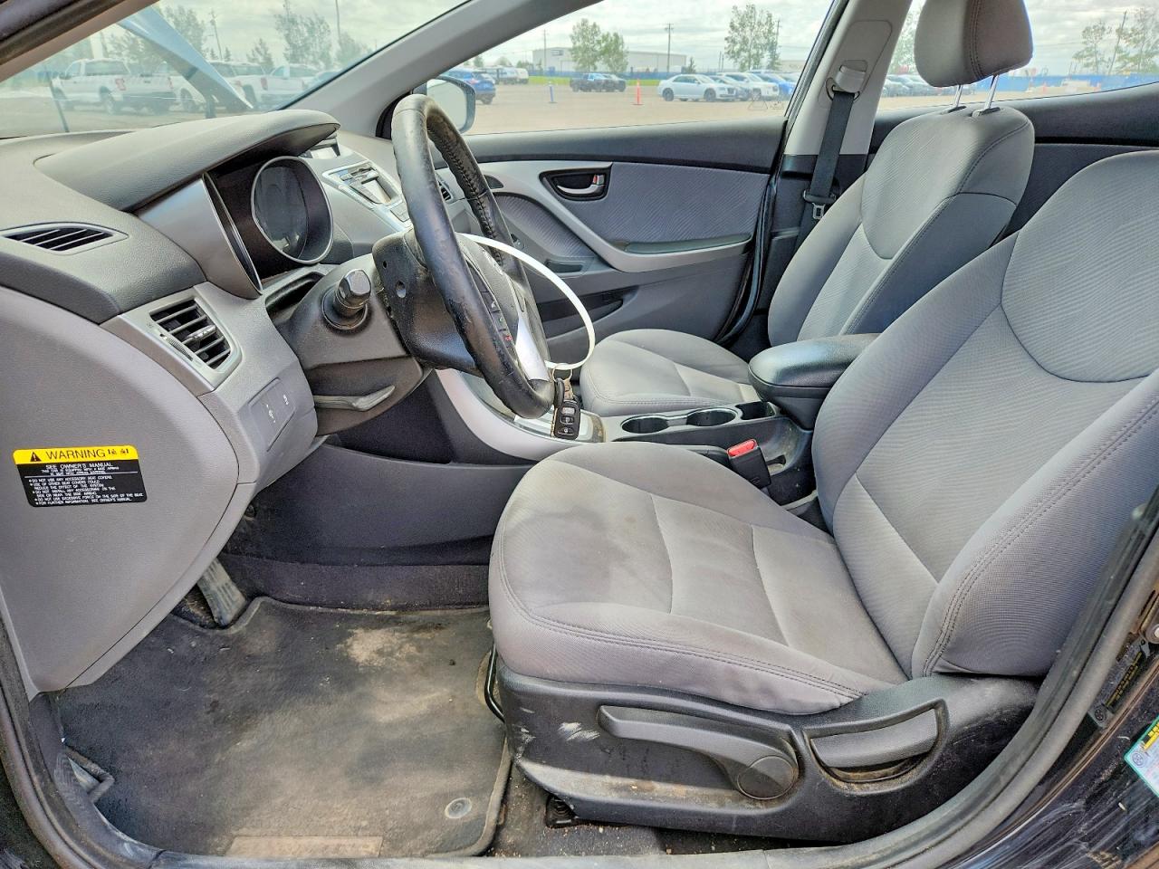 2011 Hyundai Elantra Gls Black vin: 5NPDH4AE4BH025078