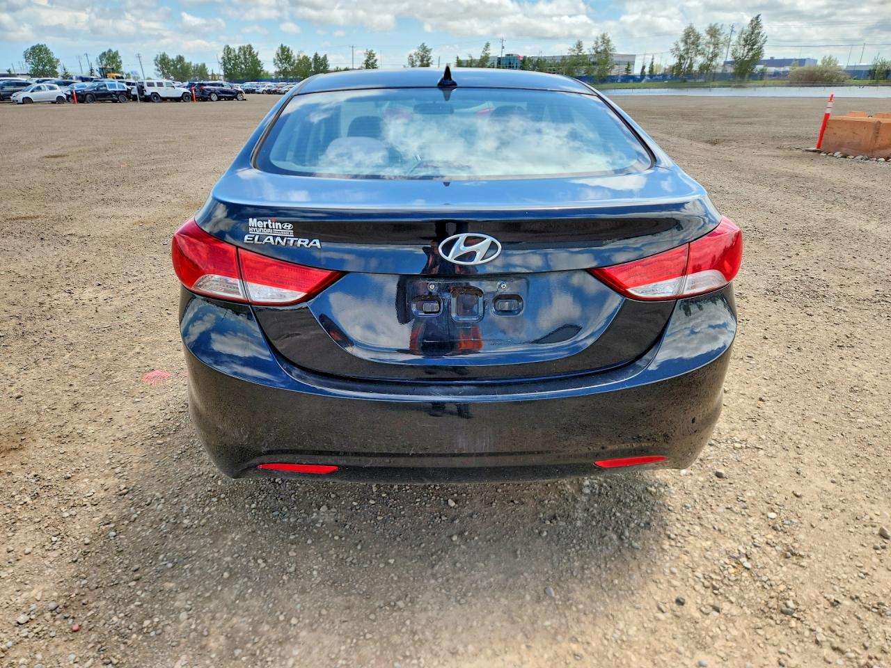 2011 Hyundai Elantra Gls Black vin: 5NPDH4AE4BH025078