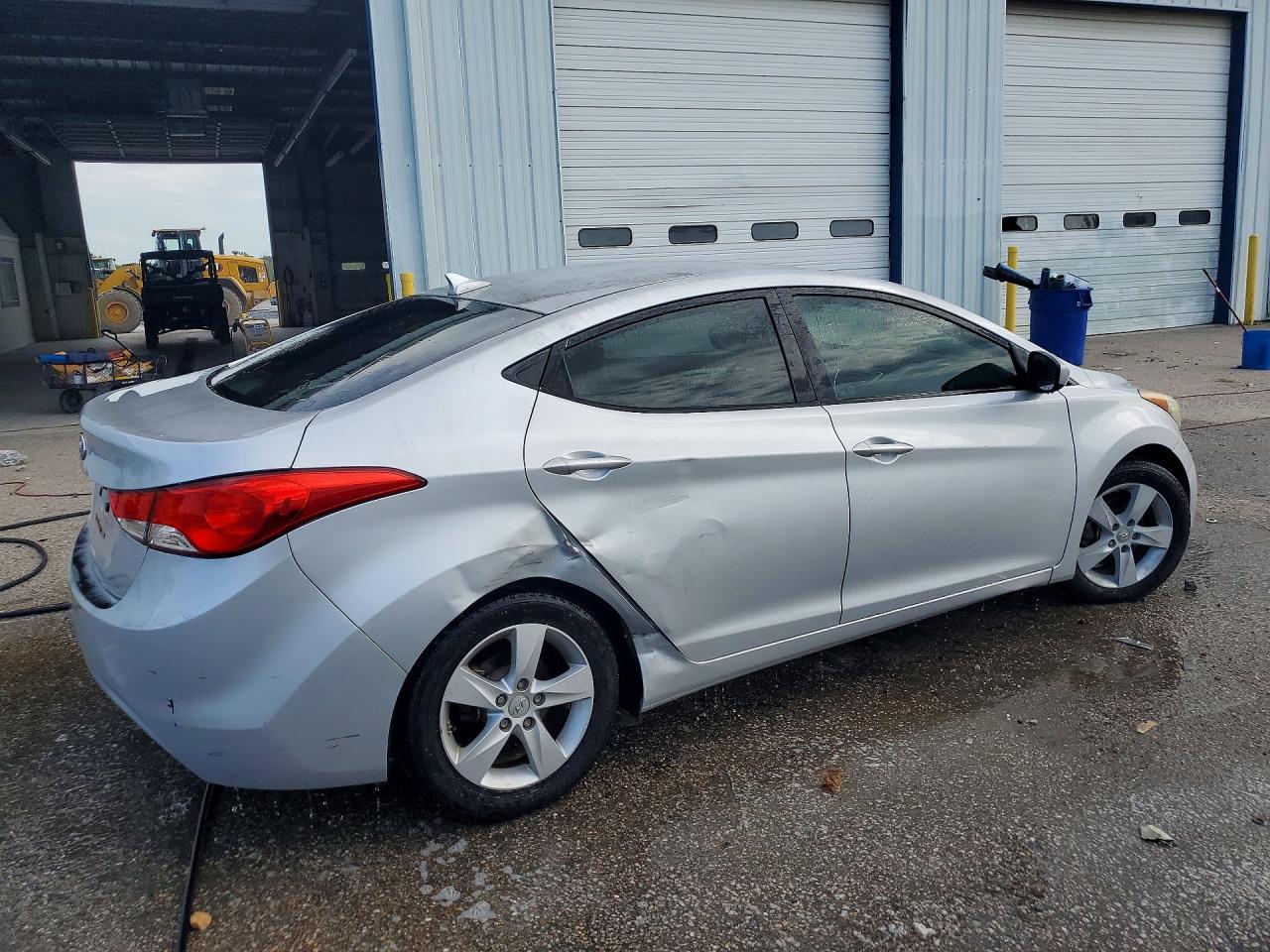2011 Hyundai Elantra Gls Silver vin: 5NPDH4AE4BH025470