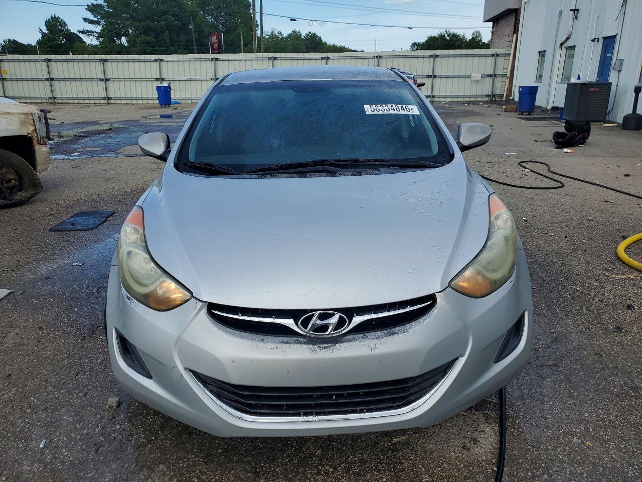 2011 Hyundai Elantra Gls Silver vin: 5NPDH4AE4BH025470