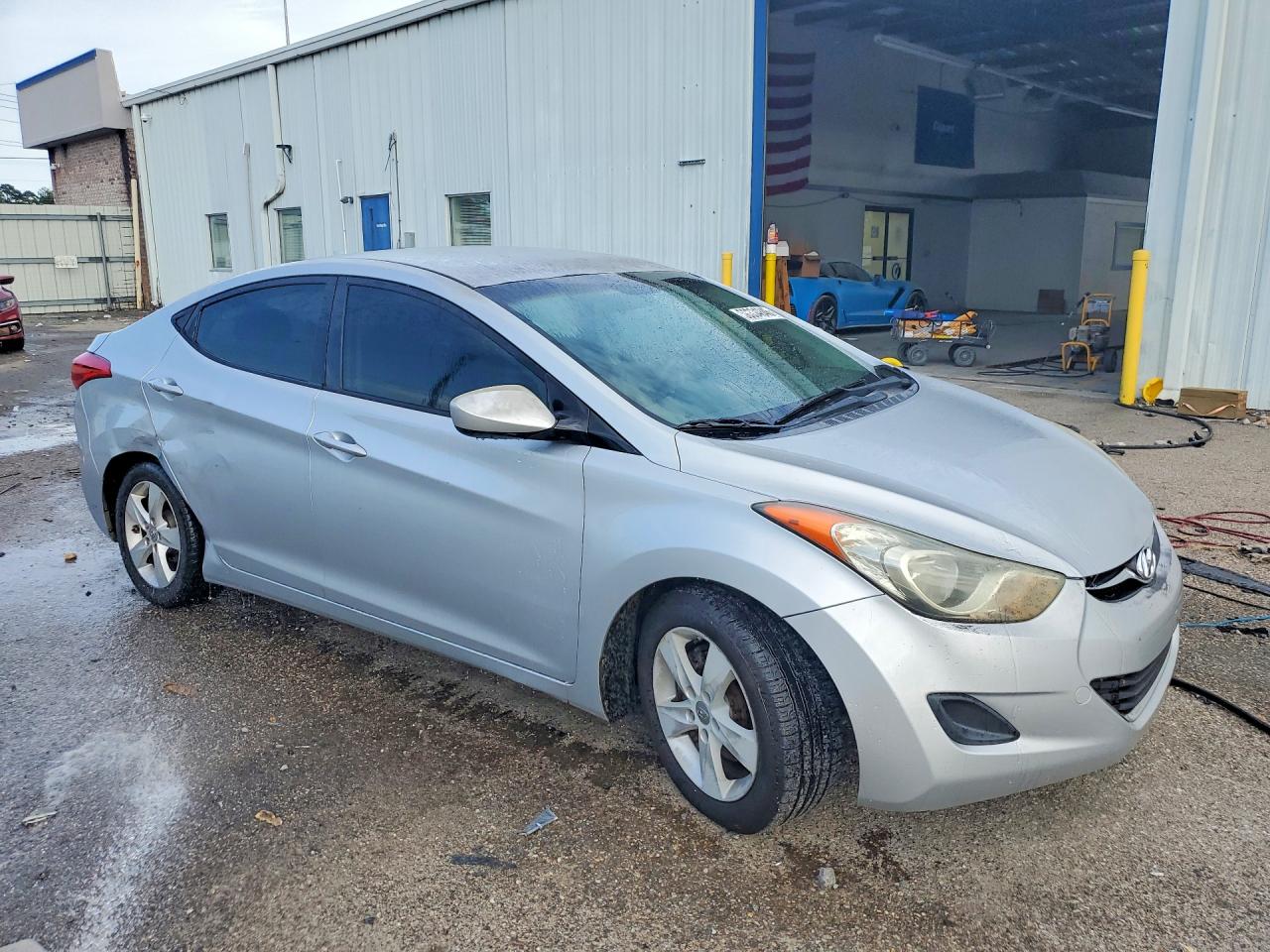 2011 Hyundai Elantra Gls Silver vin: 5NPDH4AE4BH025470