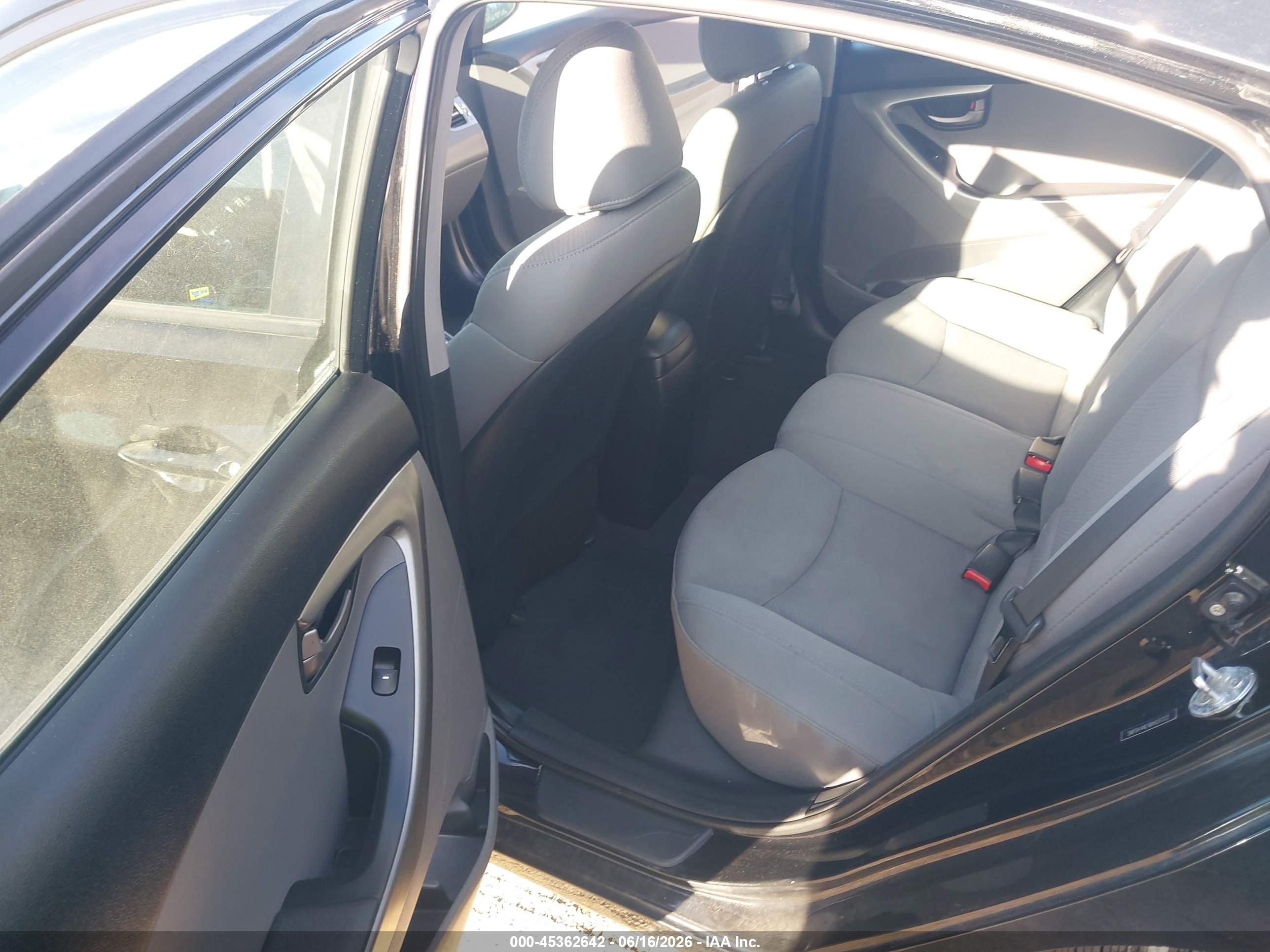 2011 Hyundai Elantra Gls Black vin: 5NPDH4AE4BH031222