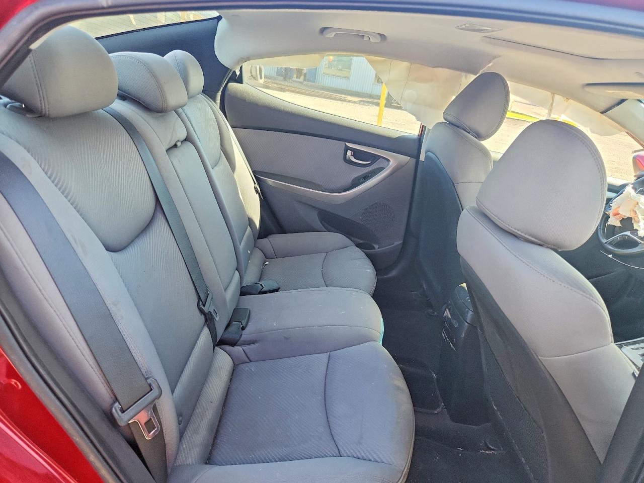 2011 Hyundai Elantra Gls Бордовый vin: 5NPDH4AE4BH059277