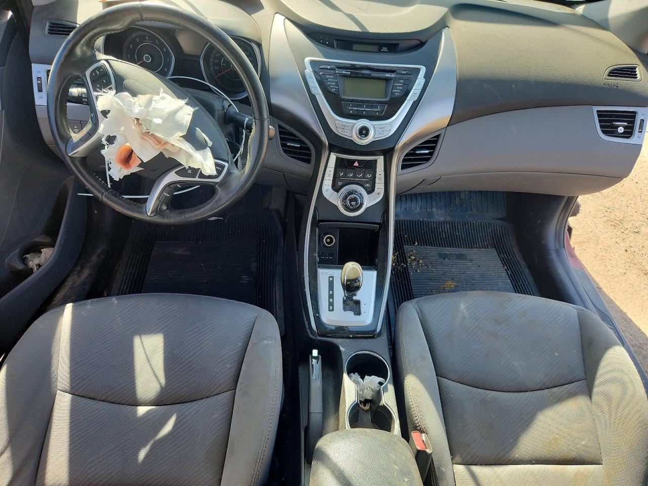 2011 Hyundai Elantra Gls Бордовый vin: 5NPDH4AE4BH059277