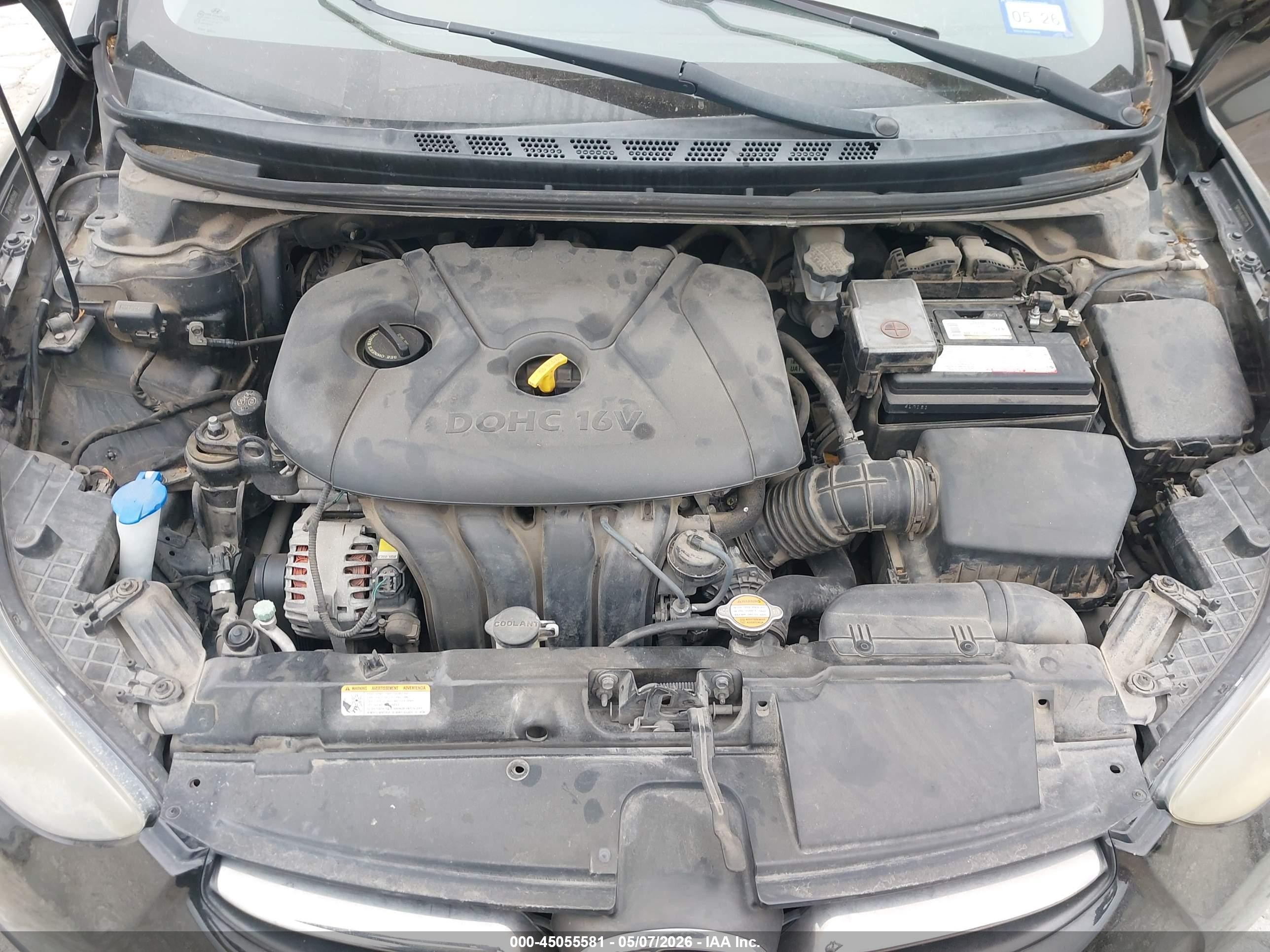 2011 Hyundai Elantra Limited Black vin: 5NPDH4AE4BH075589