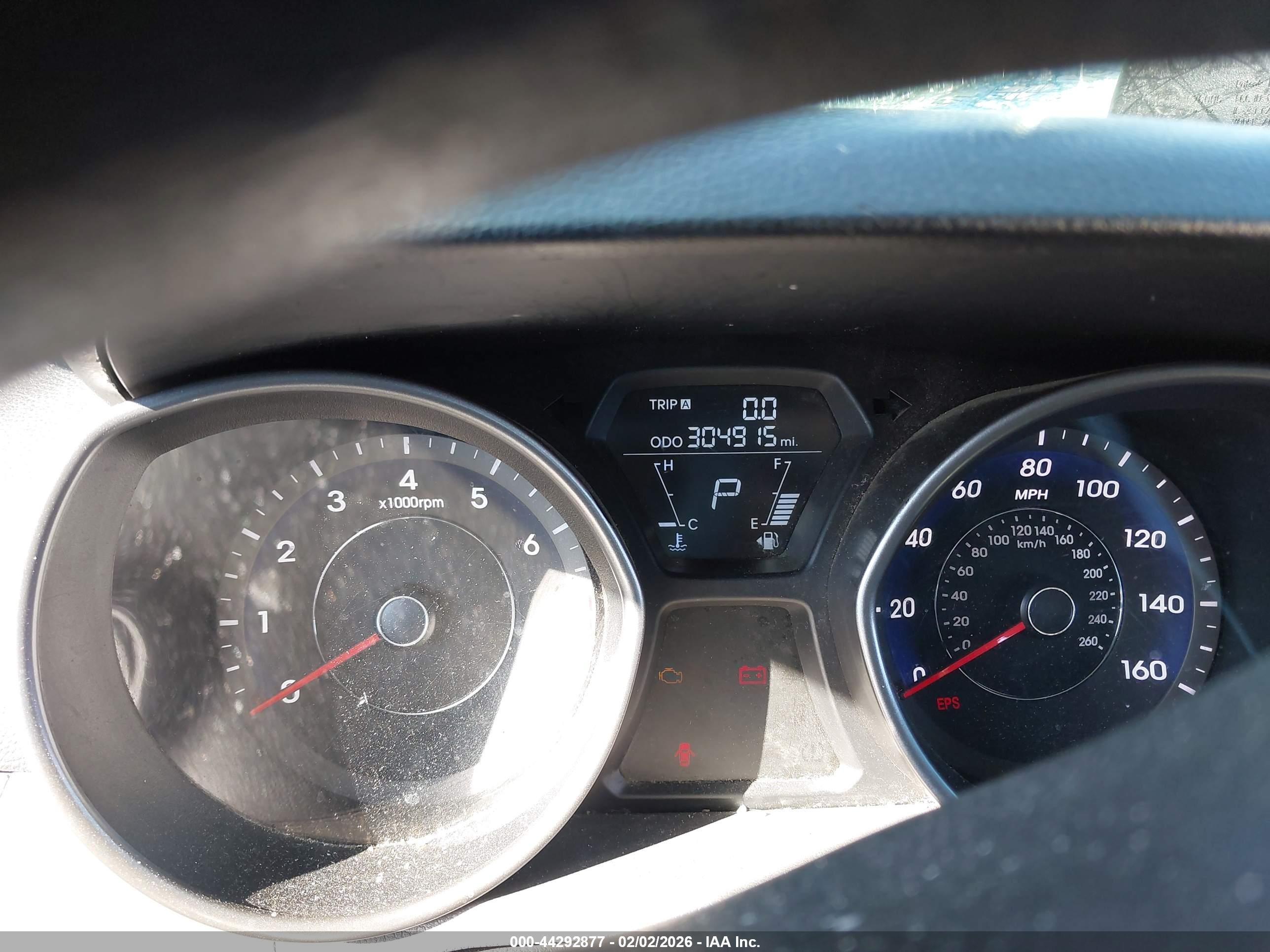 2012 Hyundai Elantra Gls Gray vin: 5NPDH4AE4CH074380