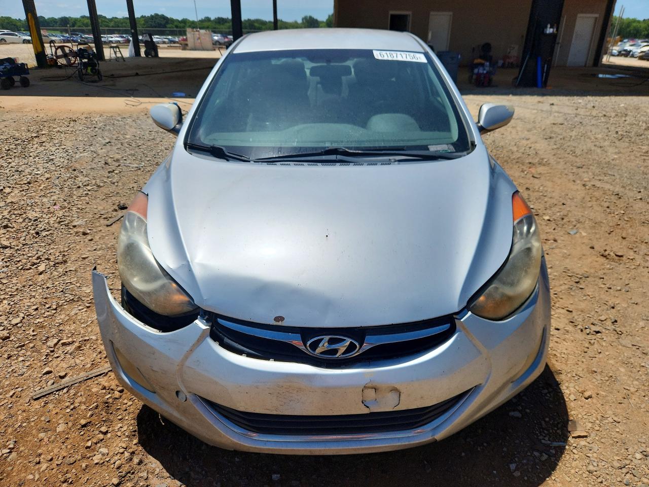 2012 Hyundai Elantra Gls Серебряный vin: 5NPDH4AE4CH085136