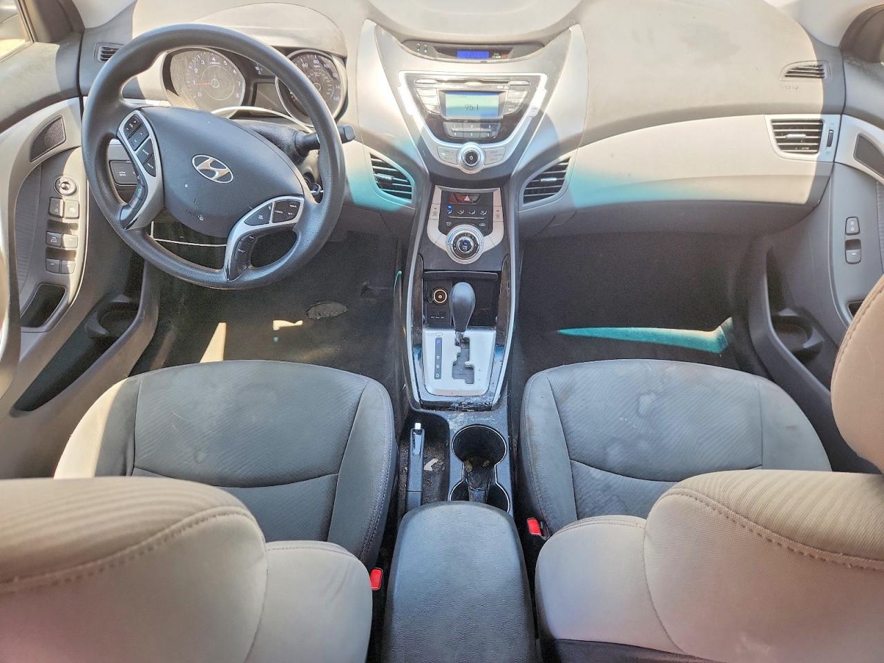 2012 Hyundai Elantra Gls Серебряный vin: 5NPDH4AE4CH085136