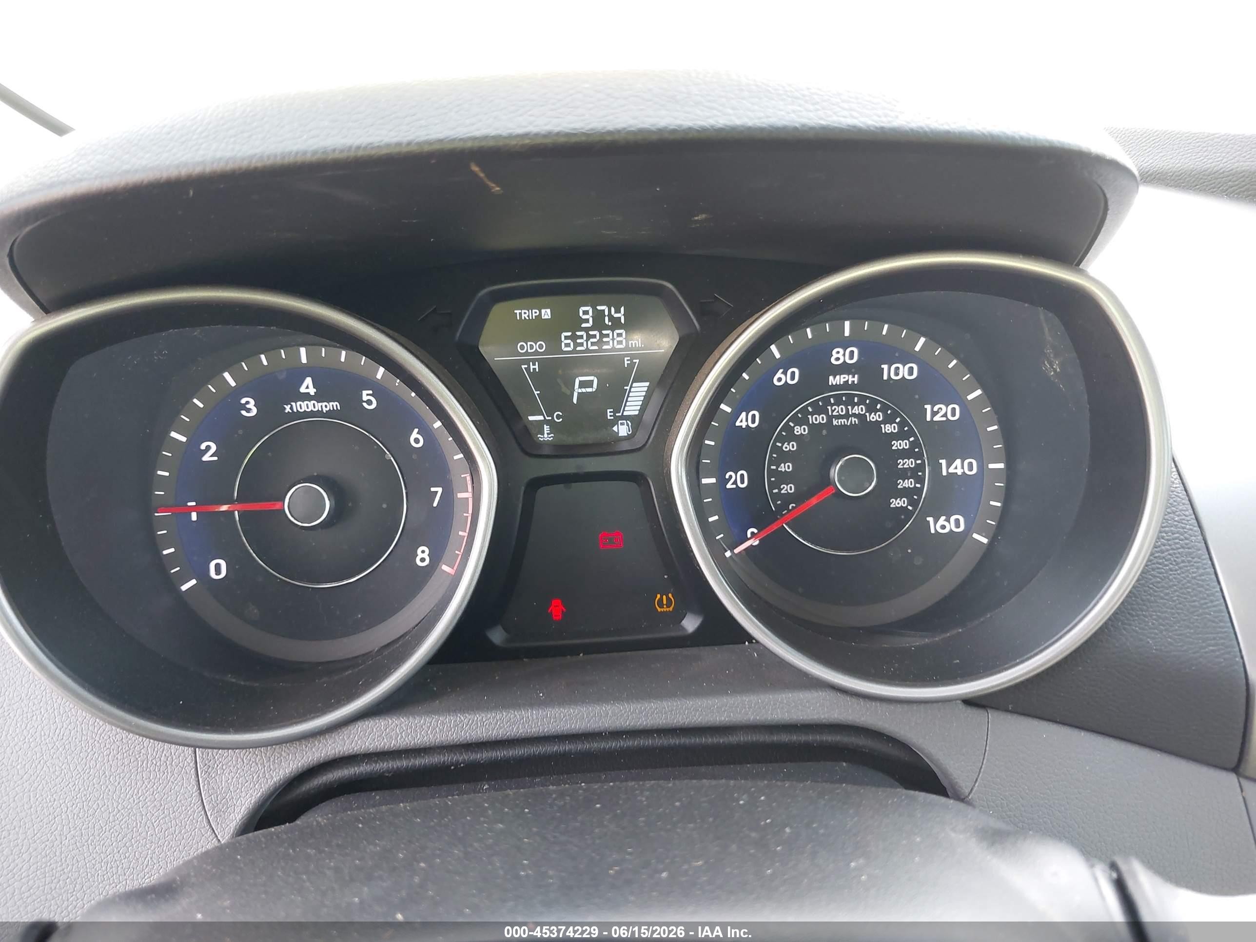2012 Hyundai Elantra Limited Серый vin: 5NPDH4AE4CH118233