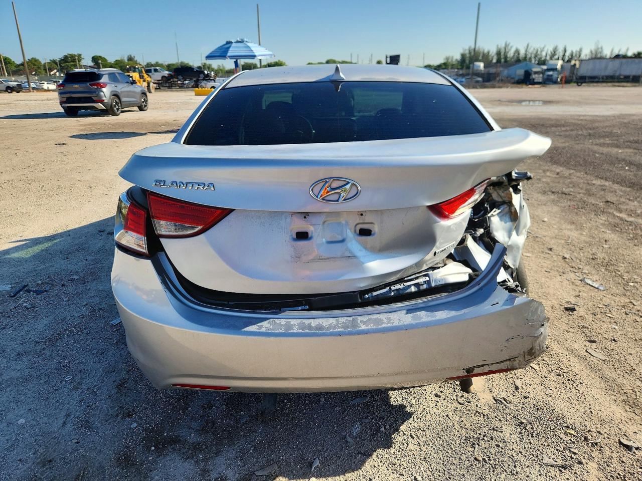 2012 Hyundai Elantra Limited Silver vin: 5NPDH4AE4CH141673