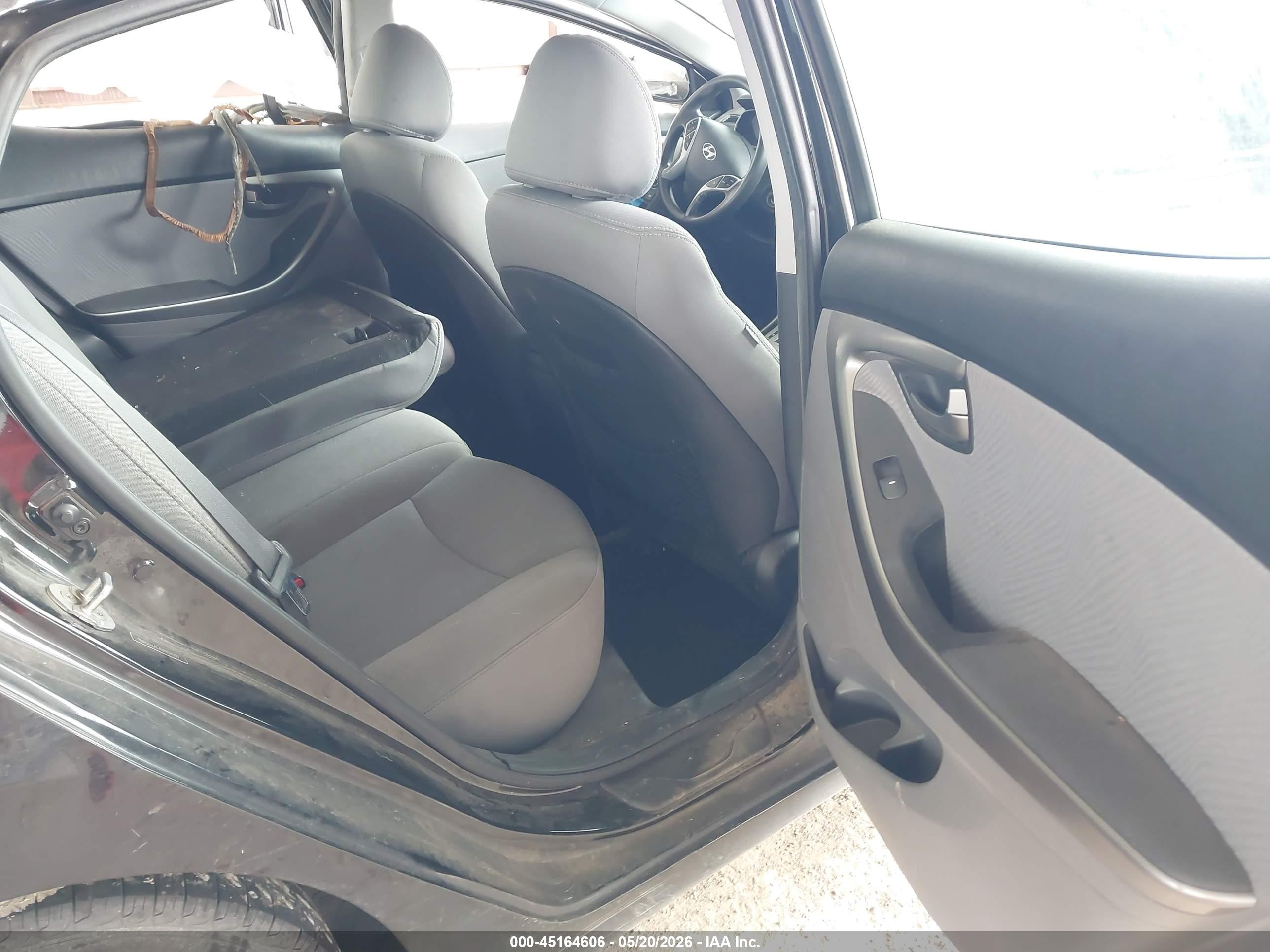 2013 Hyundai Elantra Gls Синий vin: 5NPDH4AE4DH151590