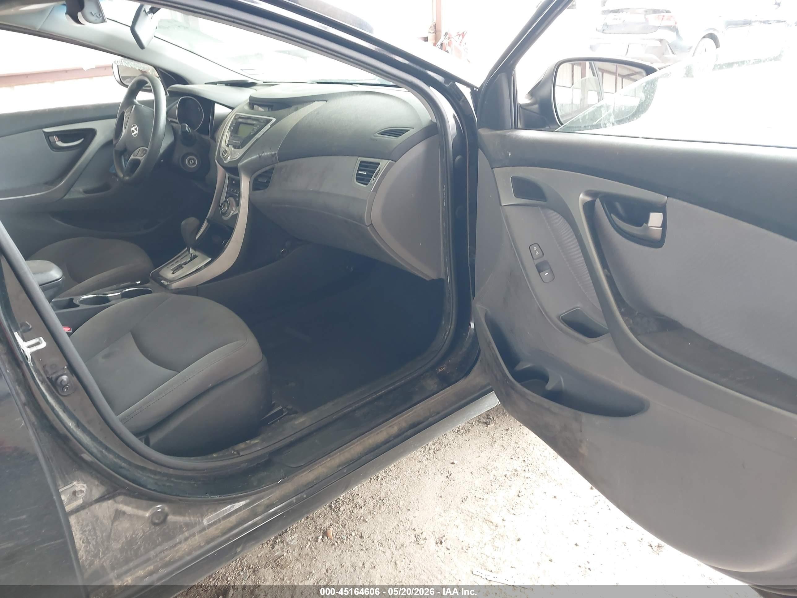 2013 Hyundai Elantra Gls Синий vin: 5NPDH4AE4DH151590