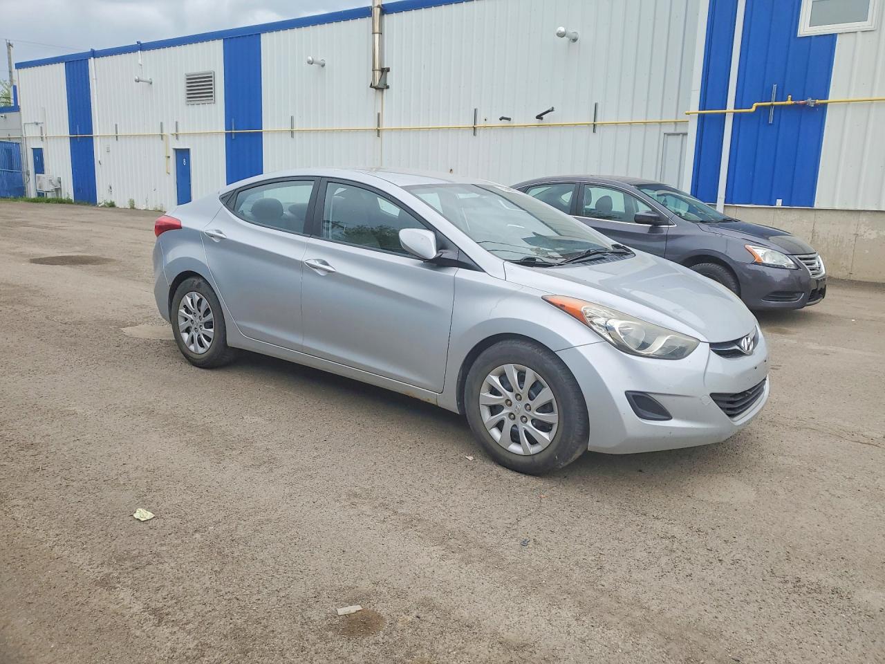 2013 Hyundai Elantra Gls Silver vin: 5NPDH4AE4DH156529