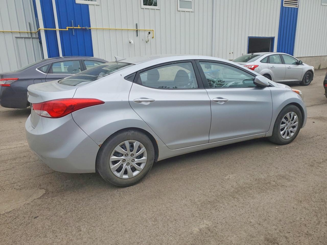 2013 Hyundai Elantra Gls Silver vin: 5NPDH4AE4DH156529