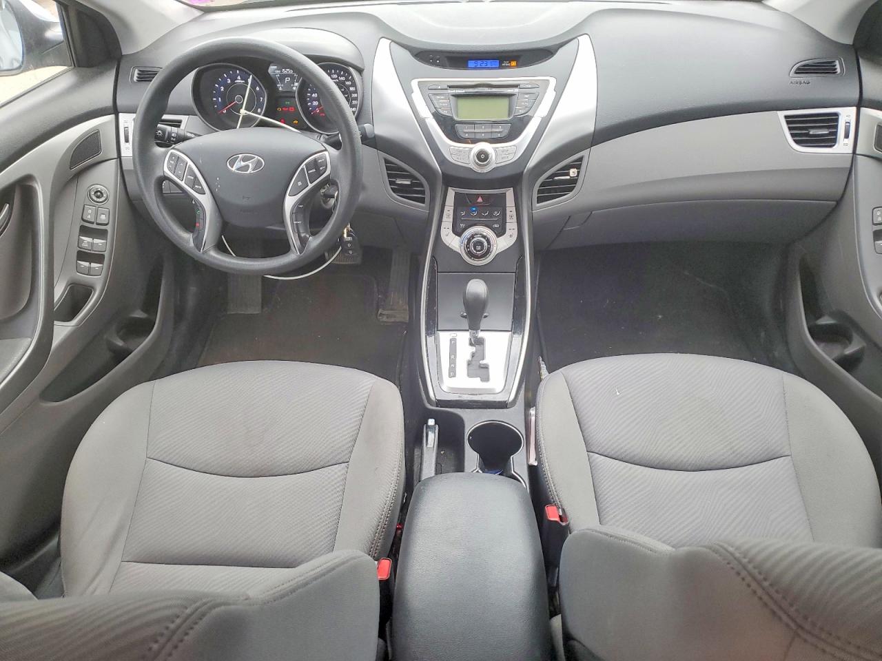 2013 Hyundai Elantra Gls Silver vin: 5NPDH4AE4DH156529