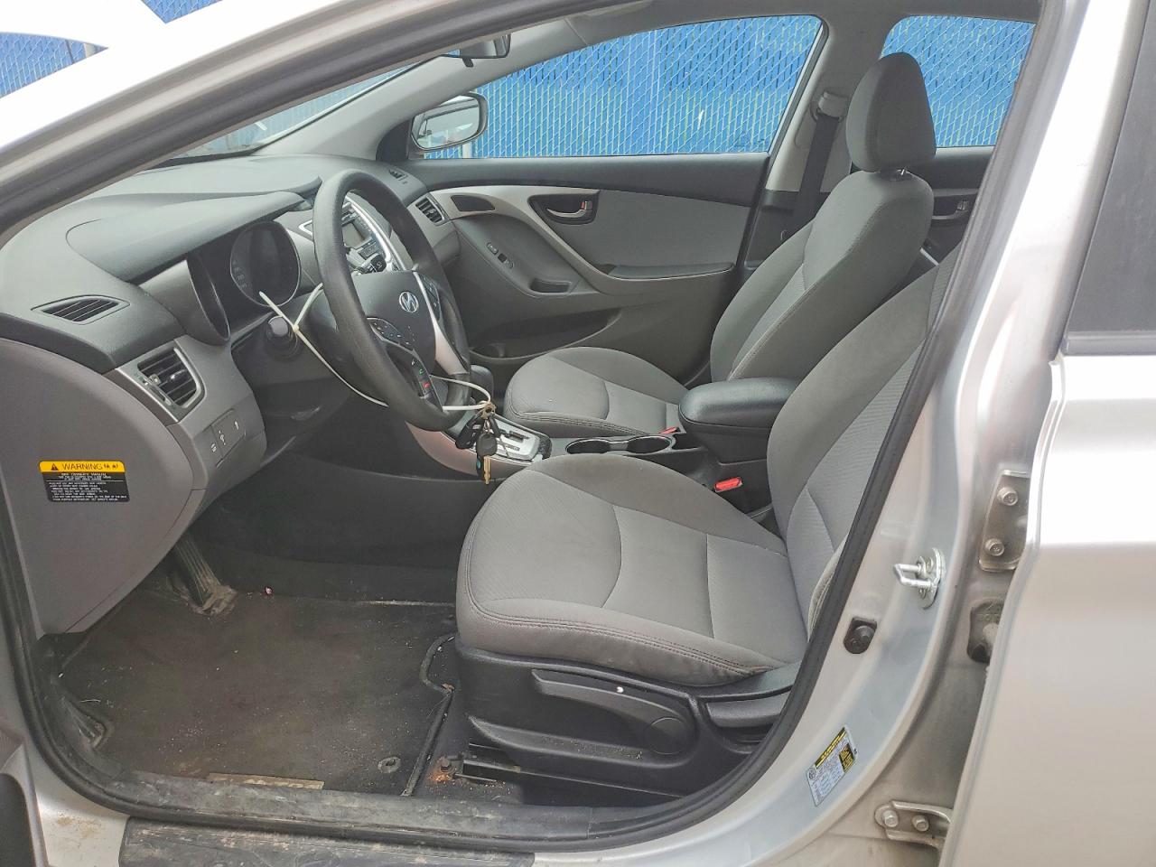 2013 Hyundai Elantra Gls Silver vin: 5NPDH4AE4DH156529