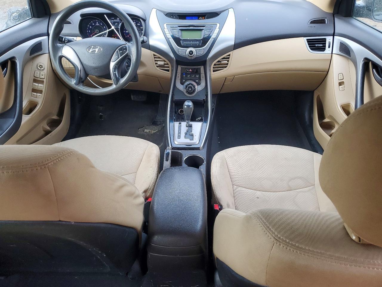 2013 Hyundai Elantra Gls Black vin: 5NPDH4AE4DH171791