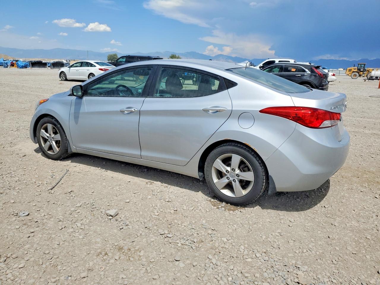 2013 Hyundai Elantra Gls Silver vin: 5NPDH4AE4DH175419