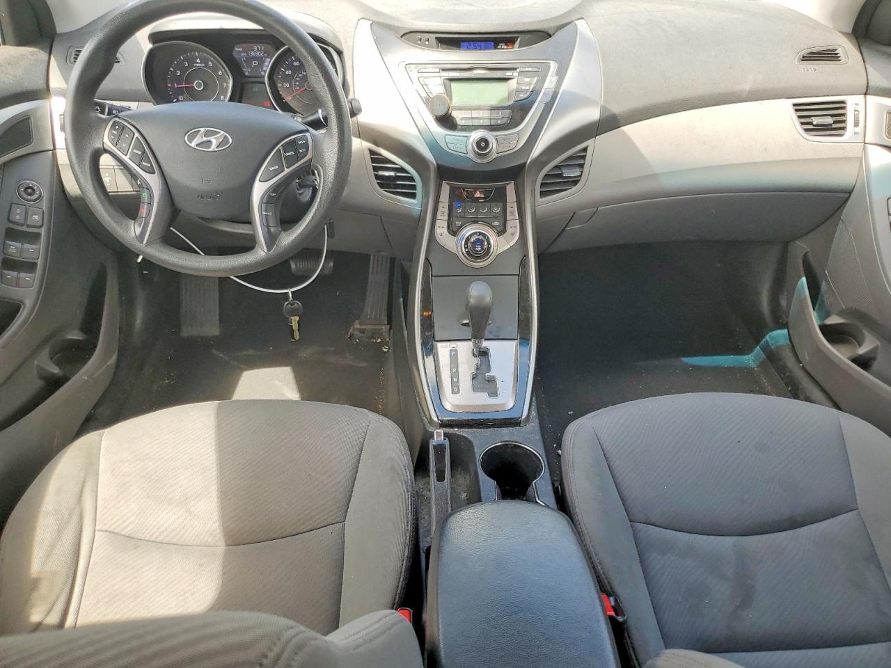 2013 Hyundai Elantra Gls Silver vin: 5NPDH4AE4DH175419