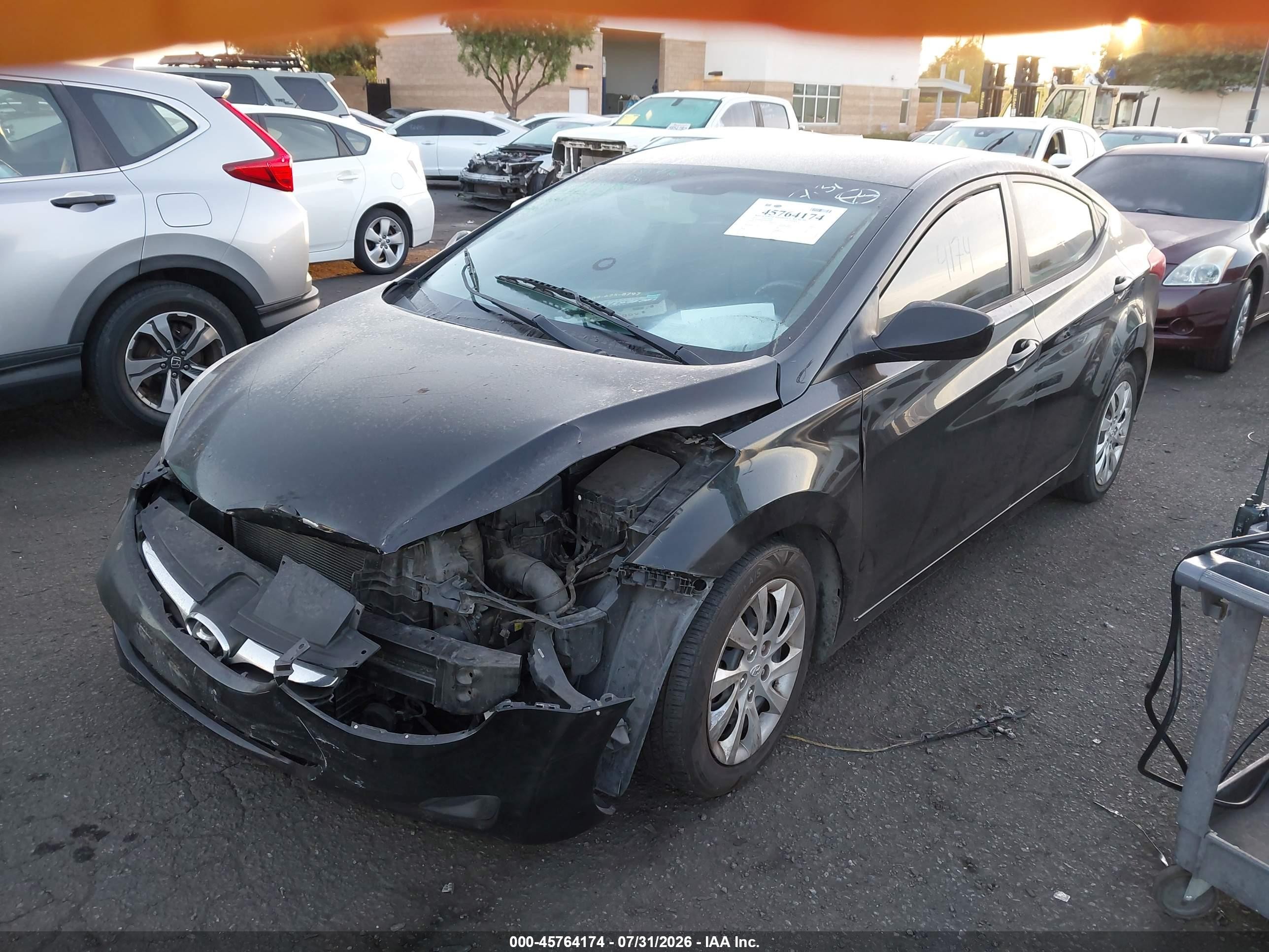 2013 Hyundai Elantra Gls Black vin: 5NPDH4AE4DH182399