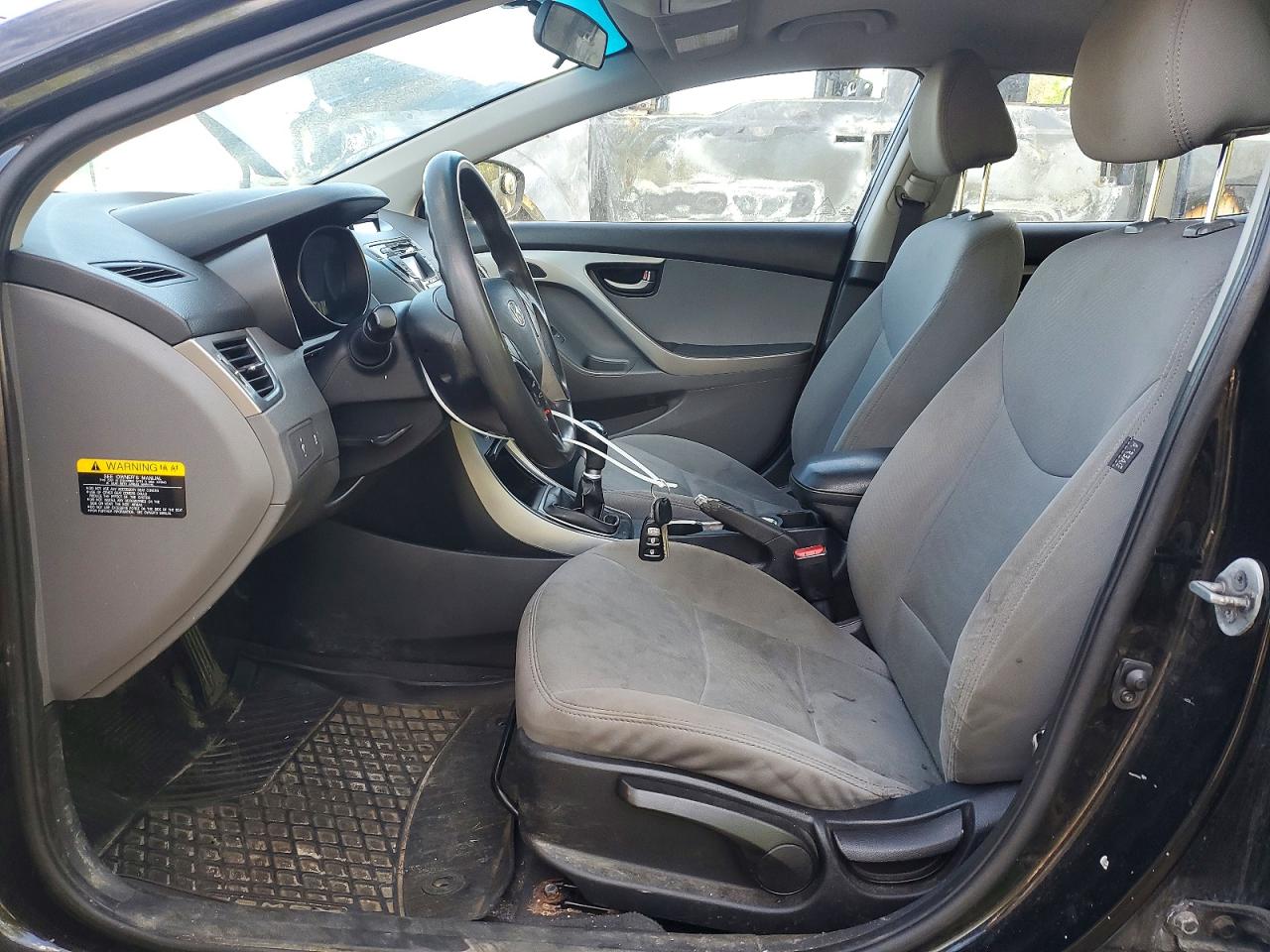 2013 Hyundai Elantra Gls Black vin: 5NPDH4AE4DH192737