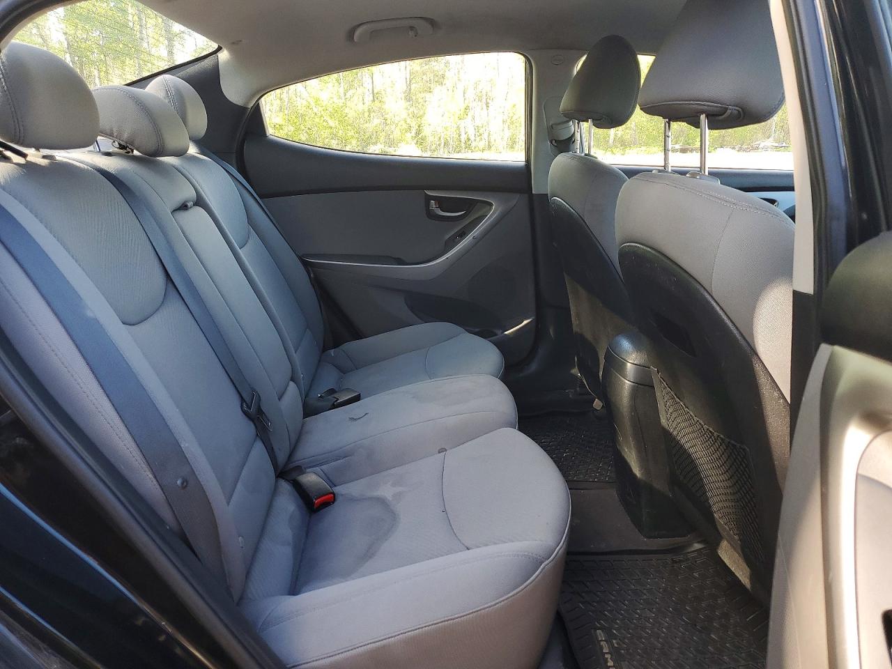 2013 Hyundai Elantra Gls Black vin: 5NPDH4AE4DH192737