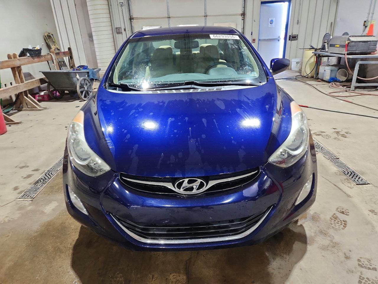 2013 Hyundai Elantra Gls Blue vin: 5NPDH4AE4DH194875