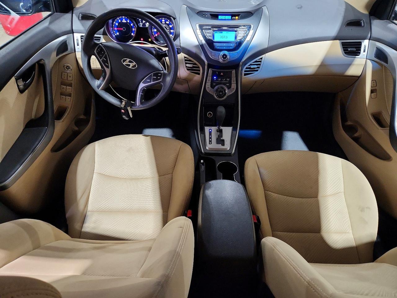 2013 Hyundai Elantra Gls Blue vin: 5NPDH4AE4DH194875