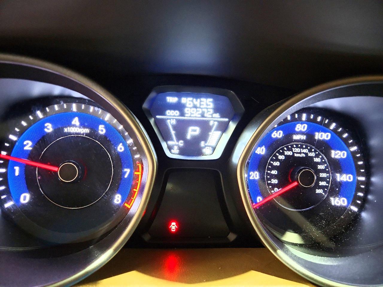 2013 Hyundai Elantra Gls Blue vin: 5NPDH4AE4DH194875