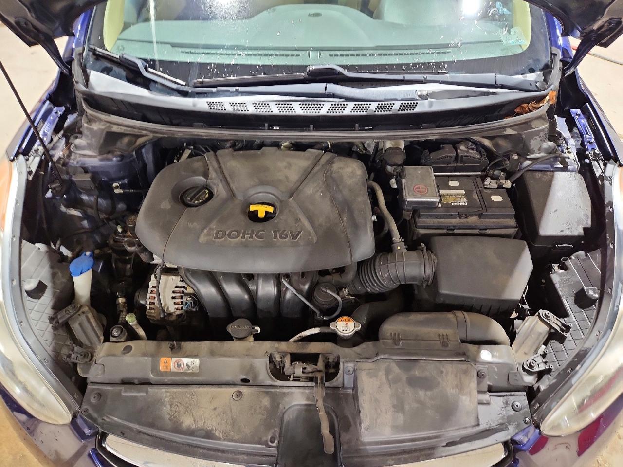 2013 Hyundai Elantra Gls Blue vin: 5NPDH4AE4DH194875
