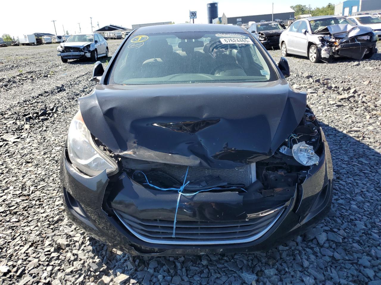 2013 Hyundai Elantra Gls   Черный vin: 5NPDH4AE4DH216275