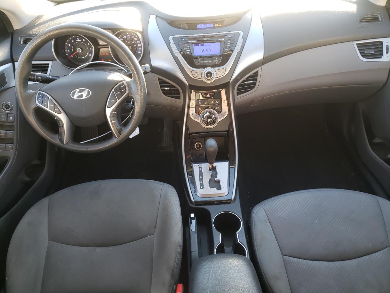 2013 Hyundai Elantra Gls   Черный vin: 5NPDH4AE4DH216275