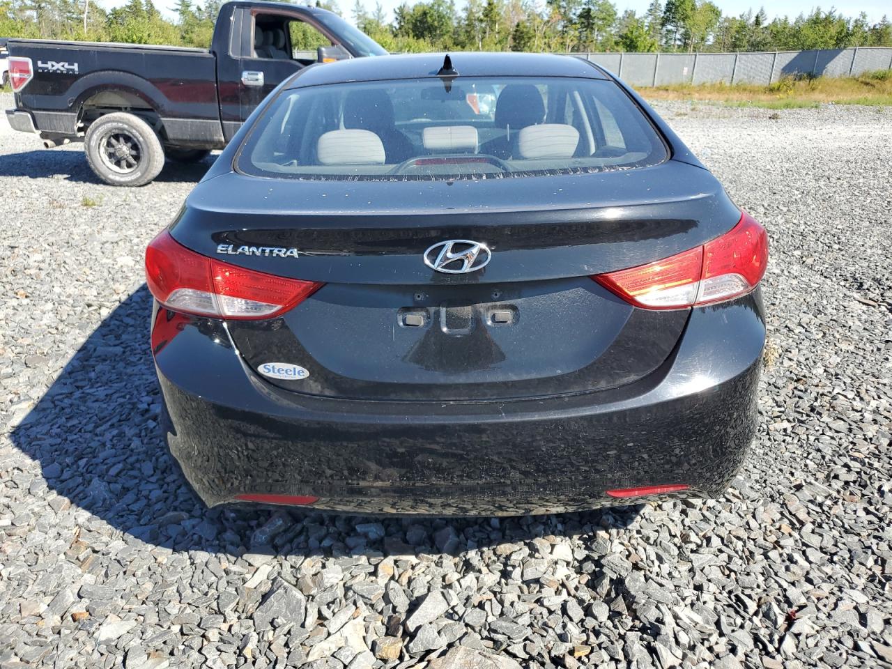 2013 Hyundai Elantra Gls   Черный vin: 5NPDH4AE4DH216275