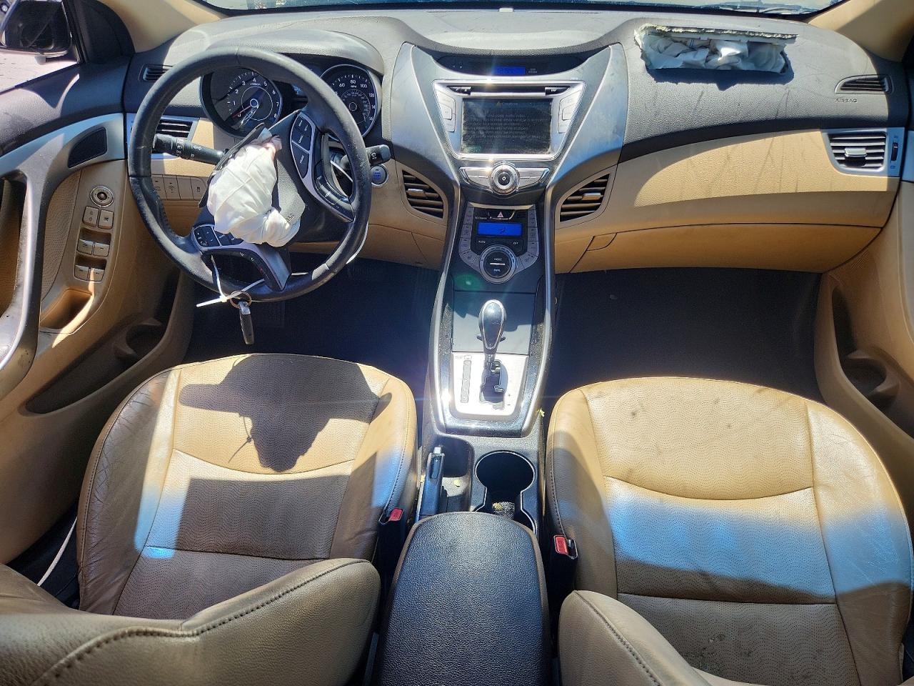 2013 Hyundai Elantra Limited Blue vin: 5NPDH4AE4DH217846