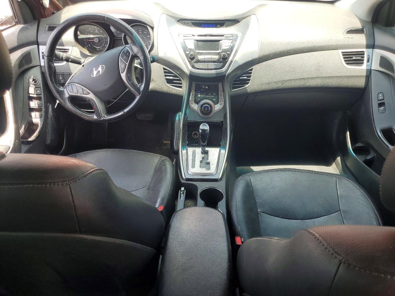 2013 Hyundai Elantra Limited Red vin: 5NPDH4AE4DH219337