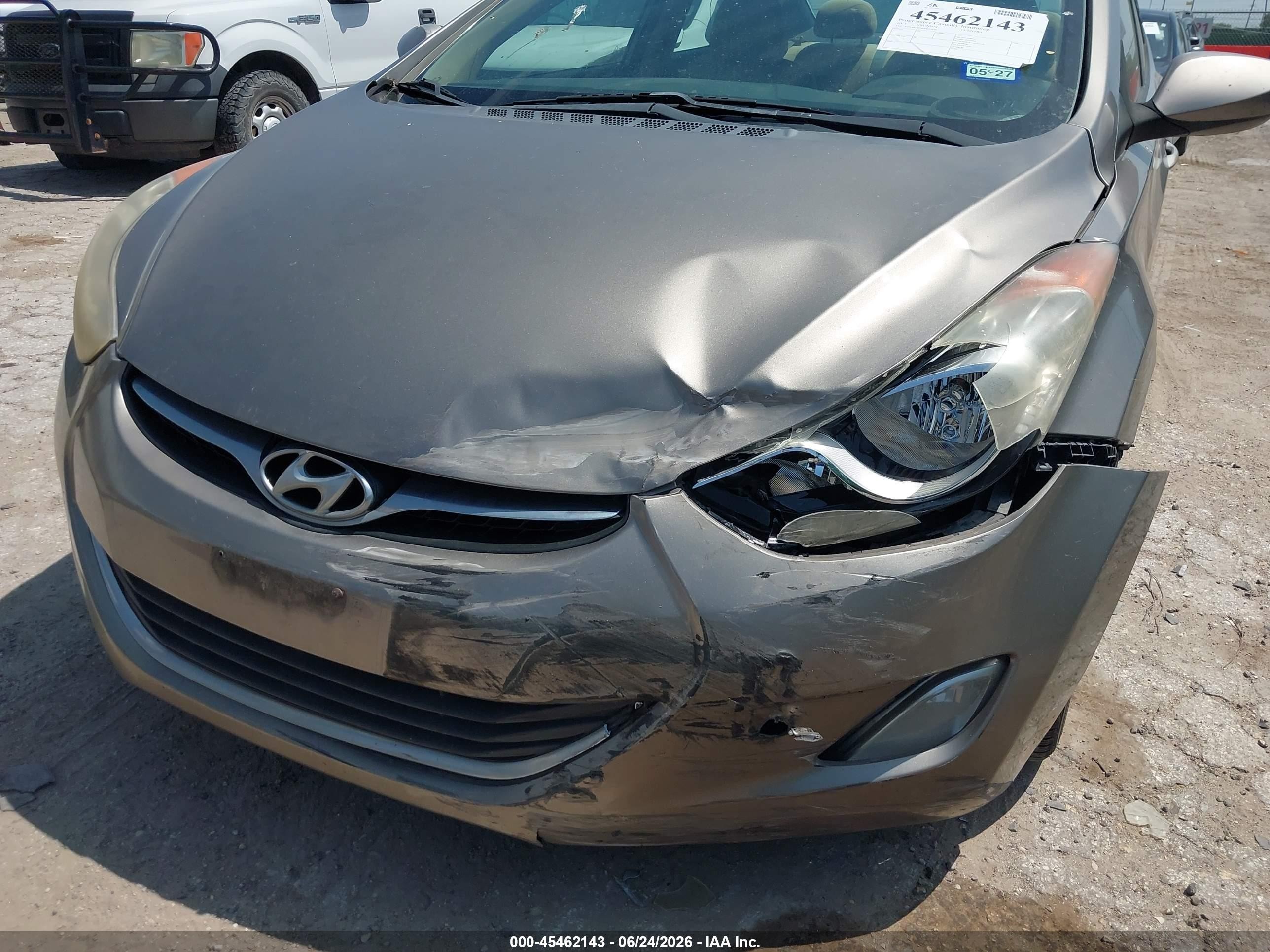 2013 Hyundai Elantra Gls Gold vin: 5NPDH4AE4DH223856