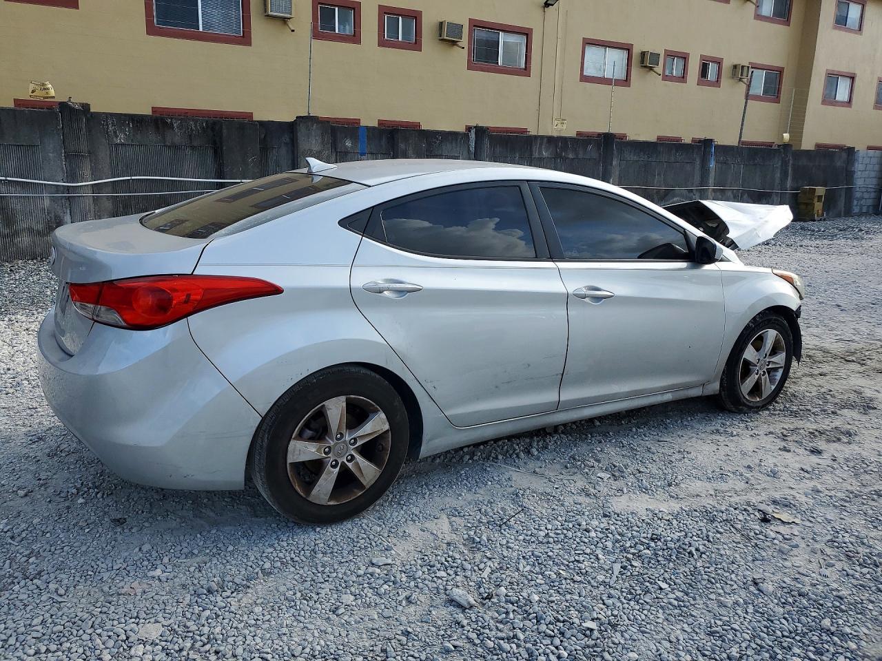 2013 Hyundai Elantra Gls Серебряный vin: 5NPDH4AE4DH224019