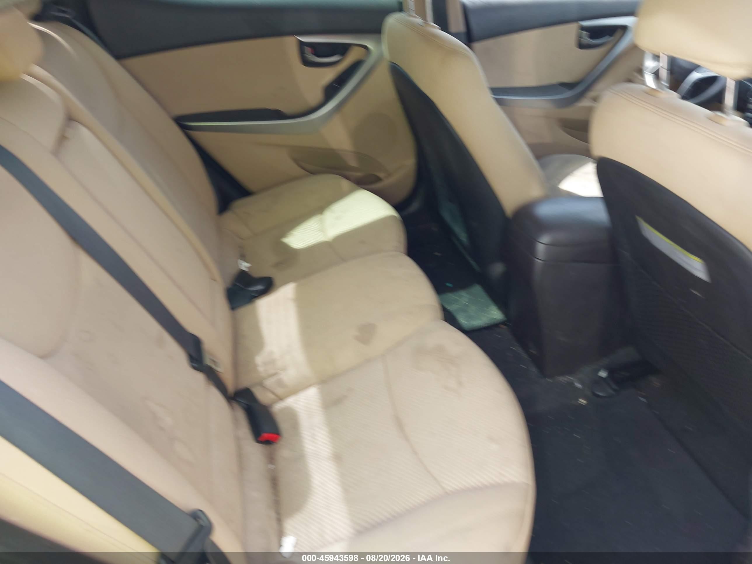 2013 Hyundai Elantra Gls/limited Белый vin: 5NPDH4AE4DH230337