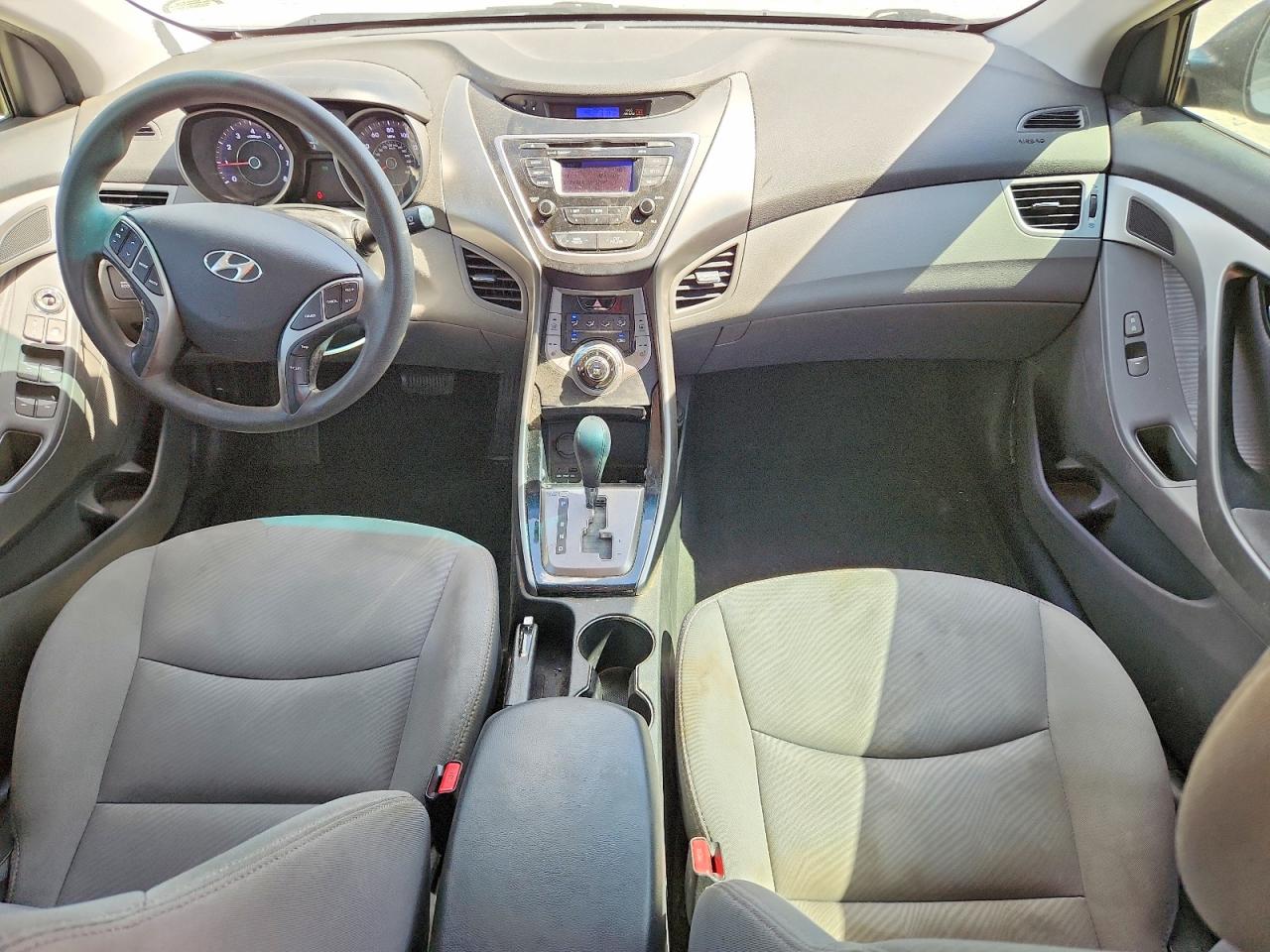 2013 Hyundai Elantra Gls Gray vin: 5NPDH4AE4DH232217