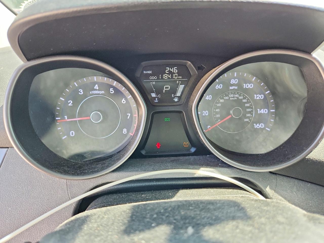2013 Hyundai Elantra Gls Gray vin: 5NPDH4AE4DH232217