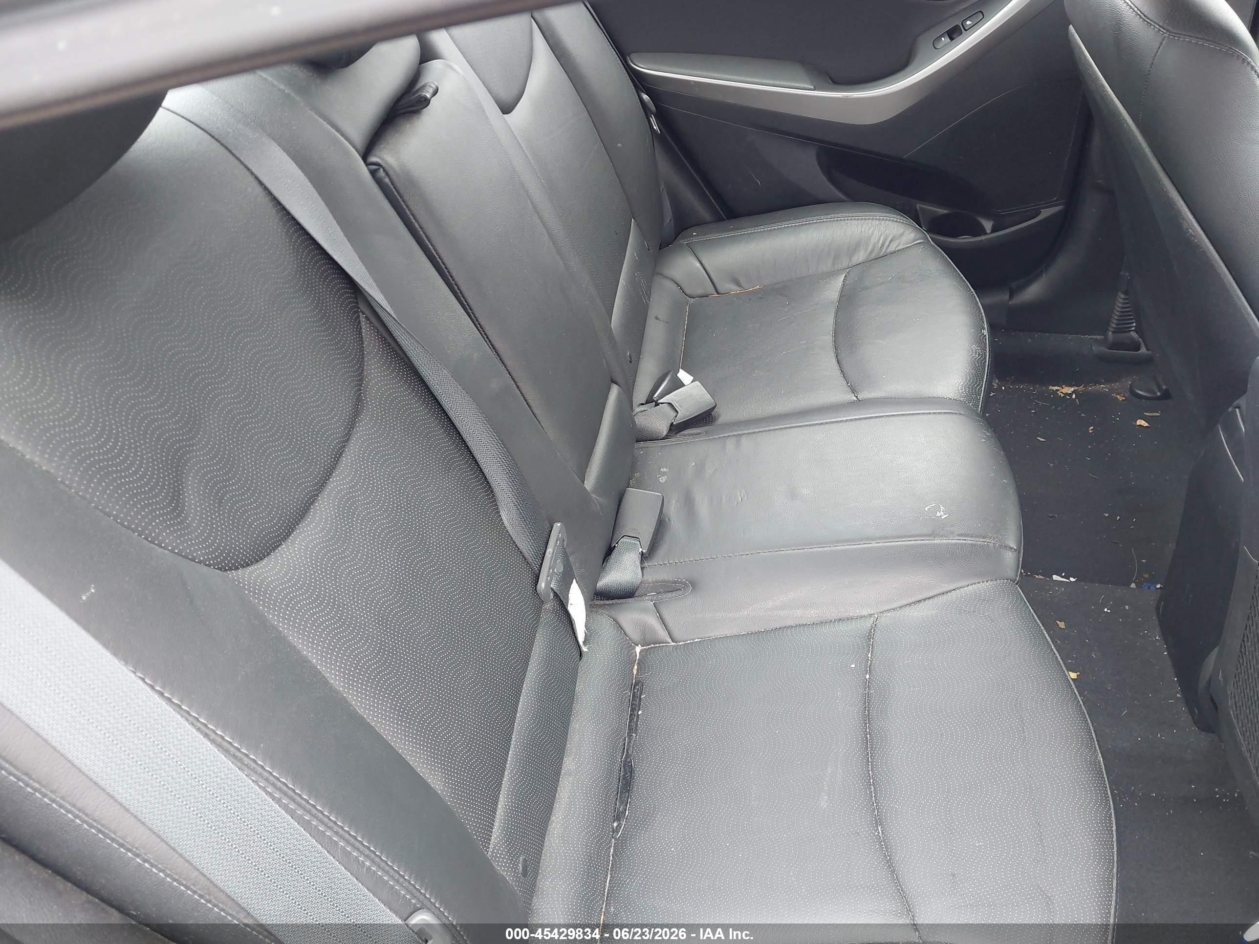 2013 Hyundai Elantra Limited Silver vin: 5NPDH4AE4DH253861